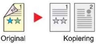 Original 1 2 Kopiering