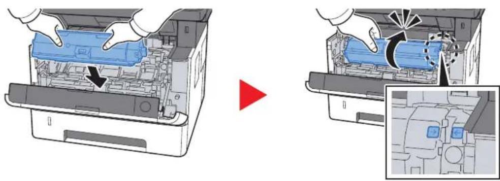 KYOCERA ECOSYS M2540dn - Installér tonerbeholderen. - 1