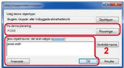 KYOCERA ECOSYS M2540dn - Angiv placeringen. - 1