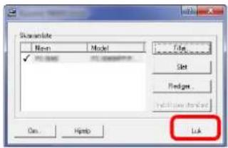 Scanrate New Model File Set Fredge... Indicate default Luk