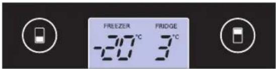 FREEZER FRIDGE -20°C 3°C
