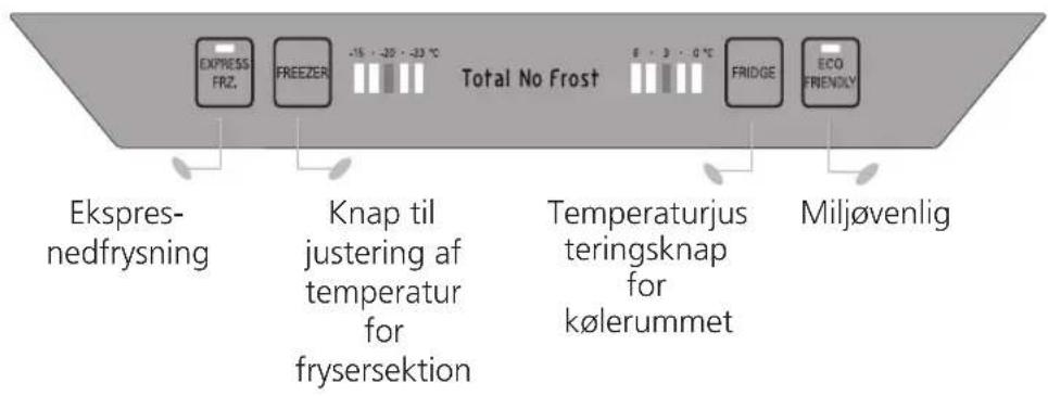 LG GBB530PZCFB - Display-panel til temperaturkontrol - 2