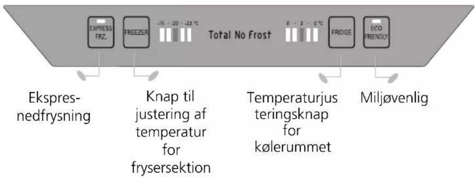 LG GB7143A2HZ - Display-panel til temperaturkontrol - 2