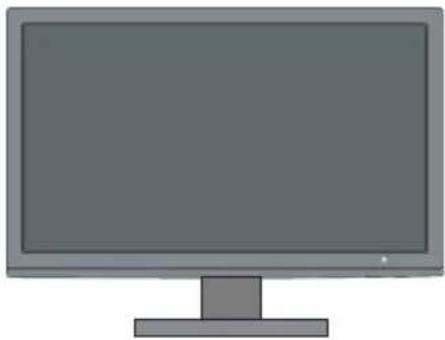 LG W2363V-WF - Montering og afmontering af fod - 5