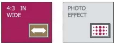 4:3 IN WIDE PHOTO EFFECT