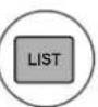 LG M1962D - ■ Visning af programliste - 1