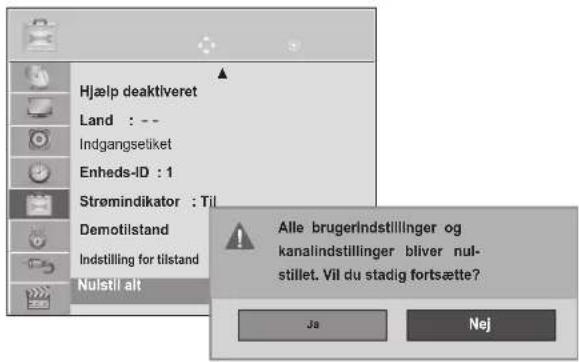 LG M1962D - INITIALISERING (GENDANNELSE AF DE OPRINDELIGE FABRIKSINDSTILLINGER) - 2