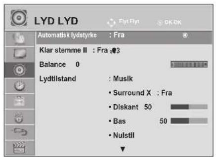 LG M1962D - AUTOMATISK INDSTILLING AF LYDSTYRKE - 1