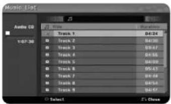 Music List Audio CD 1:67:30 Track 1 Track 2 Track 3 Track 4 Track 5 Track 6 Track 7 Track 8 Track 9 Select Ruraline 84:24 84:30 84:47 84:55 84:60 85:13 85:19 85:54 85:67 2 - Close