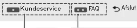 Kundeservice FAQ Afslut