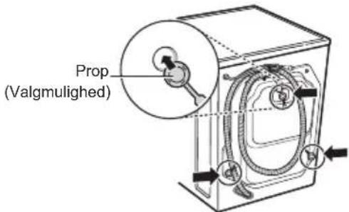 LG LSWD100 - • Påsætning af propper (valgmulighed). - 1