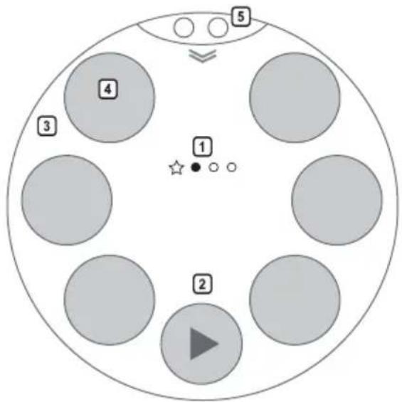 LG LSWD100 - Betjeningspanel - 1
