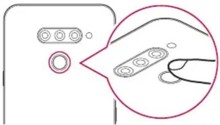 LG LM-X525EAW - Registrera fingeravtryck - 3