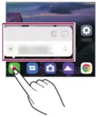 LG LM-X525EAW - Applikationsgenveje - 1