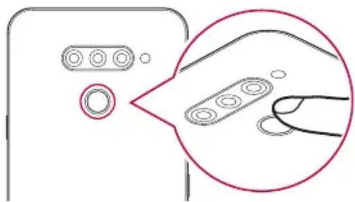LG LM-X525EAW - Registrering af fingeraftryk - 3