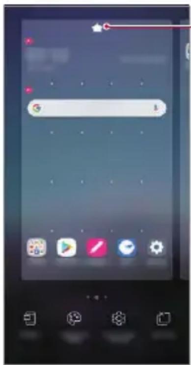 LG LM-X525EAW - Ändra skärmens riktning - 2