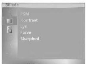 Billede PSM Kontrast Lys Farve Skarphed