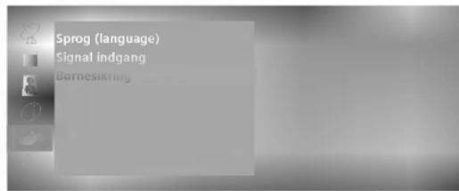 Sprog (language) Signal indgang Bornesikring
