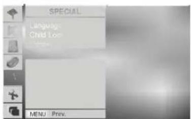 SPECIAL Language: Child Loom Index MENU | Prev.