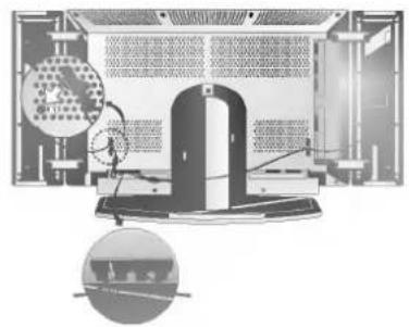 LG RZ-30LZ13 - Montering af højtalere på TV'et - 1