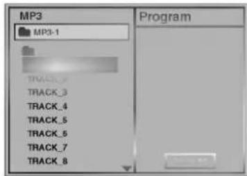 LG FFH-DV25AD - Programafspilning af en MP3-fil - 1