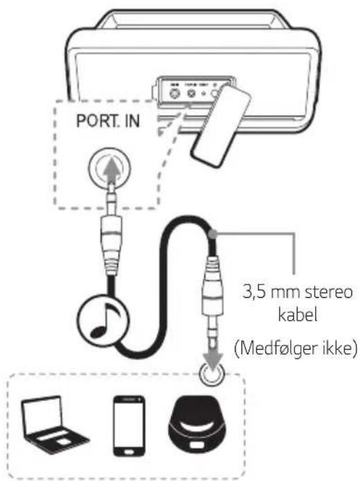 LG PK7 - Sådan lytter du til musik fra din eksterne enhed - 1