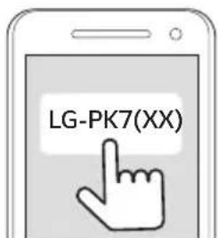 LG PK7 - Lyt til musik, der er gemt på BLUETOOTH enheder - 3
