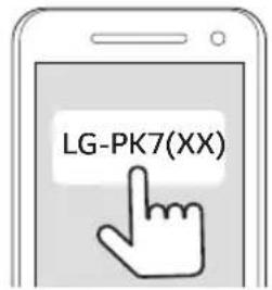 LG PK7 - Parring med to enheder - 2