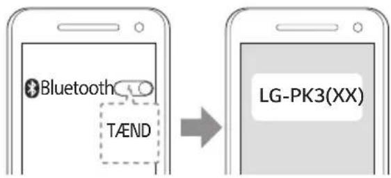 LG PK3 - Lyt til musik, der er gemt på BLUETOOTH enheder - 2
