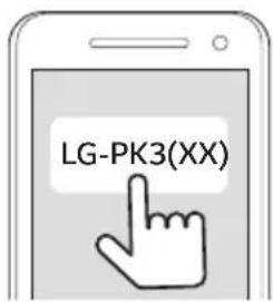 LG PK3 - ! Bemærk - 1