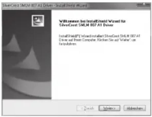 SilverCreat SMLM 807 A1 Driver - InstallShield Wizard Wilkommen bei InstallShield Wizard für SilverCreat SMLM 807 A1 Driver InstallShield®("Wizard installer SilverCreat SMLM 807 A1 Driver auf Insern Computer, Kicken Sie auf 'Wisher' us For you/loren.
