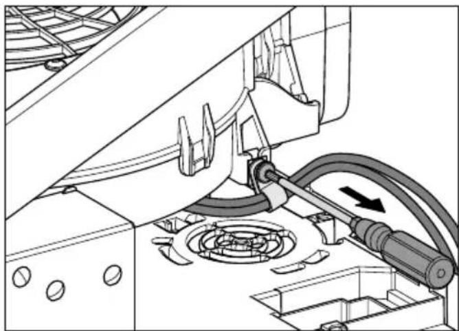 MIELE KMDA 7774 FL - Change extraction direction - 2