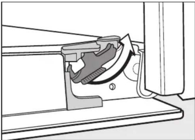 MIELE H 7165 BP - Døren tages af - 2
