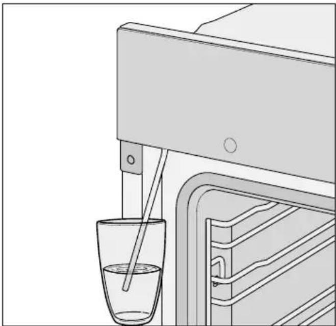 MIELE H 7165 BP - Vand stilles parat, og indsugningsproces startes - 1