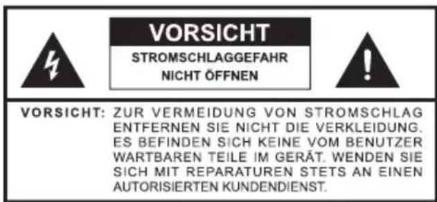 HISENSE H58A6100 - Sicherheitshinweise - 1