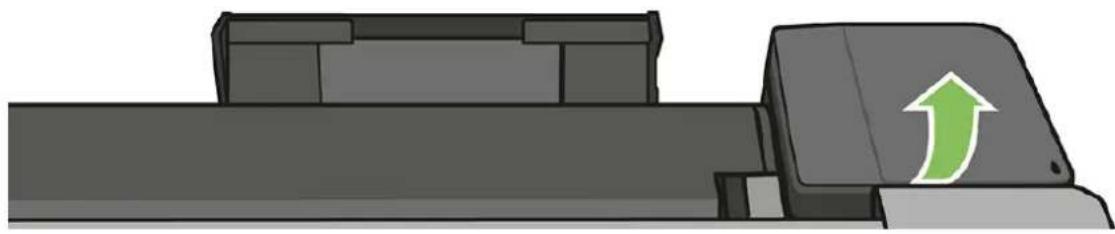 HP DesignJet T830 - Udskift en blækpatron - 2