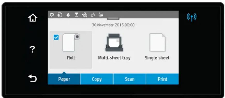 HP DesignJet T830 - Printerens hovedkomponenter - 4