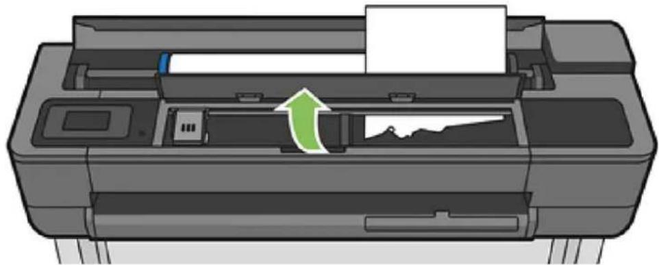 HP DesignJet T830 - Hvis din printer er af typen T730 - 1