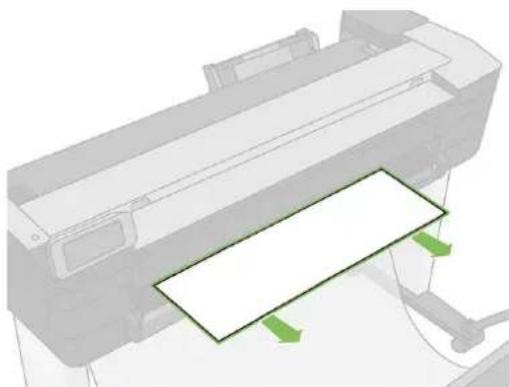 HP DesignJet T830 - Papirfremføring med eller uden afskæring - 3
