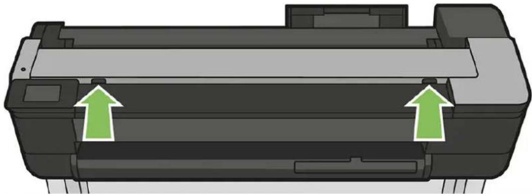 HP DesignJet T830 - Rens scanneren scannemoduler - 2
