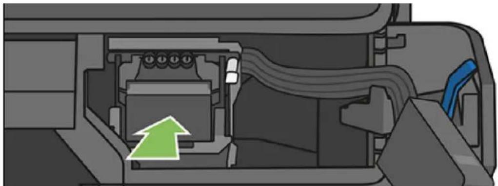HP DesignJet T830 - Udskift printhovedet - 7
