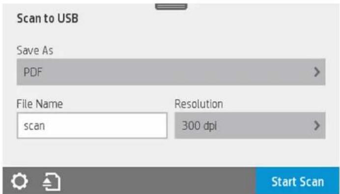 HP DesignJet T830 - Start Scan - 10