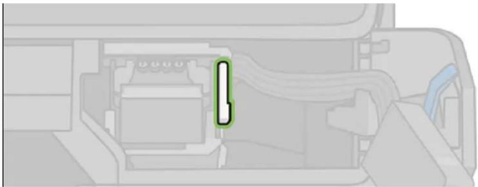 HP DesignJet T830 - Udskift printhovedet - 5