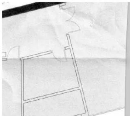HP DesignJet T830 - Rynker eller folder - 1