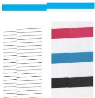 HP DesignJet T830 - Linje afbrydes - 3