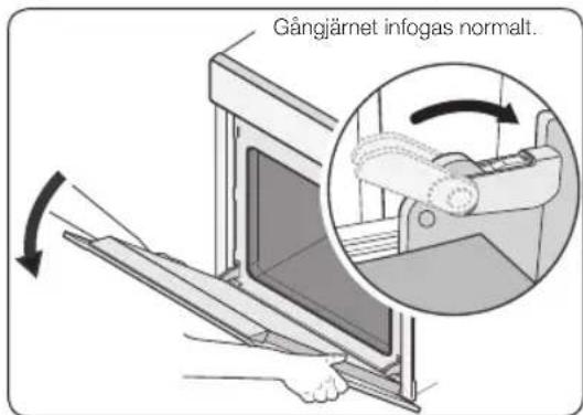 SAMSUNG BF3Q4B098/XEE - Sätt tillbaka luckan - 3