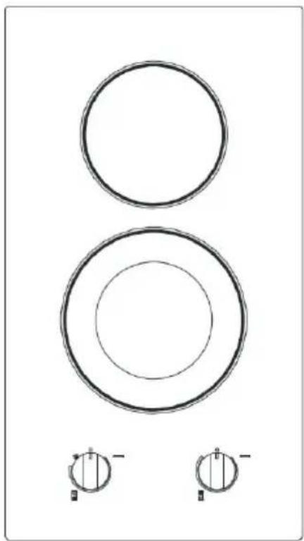 Magic Chef MCSCTE12BG2 - 12-Inch Electric Cooktop - 1