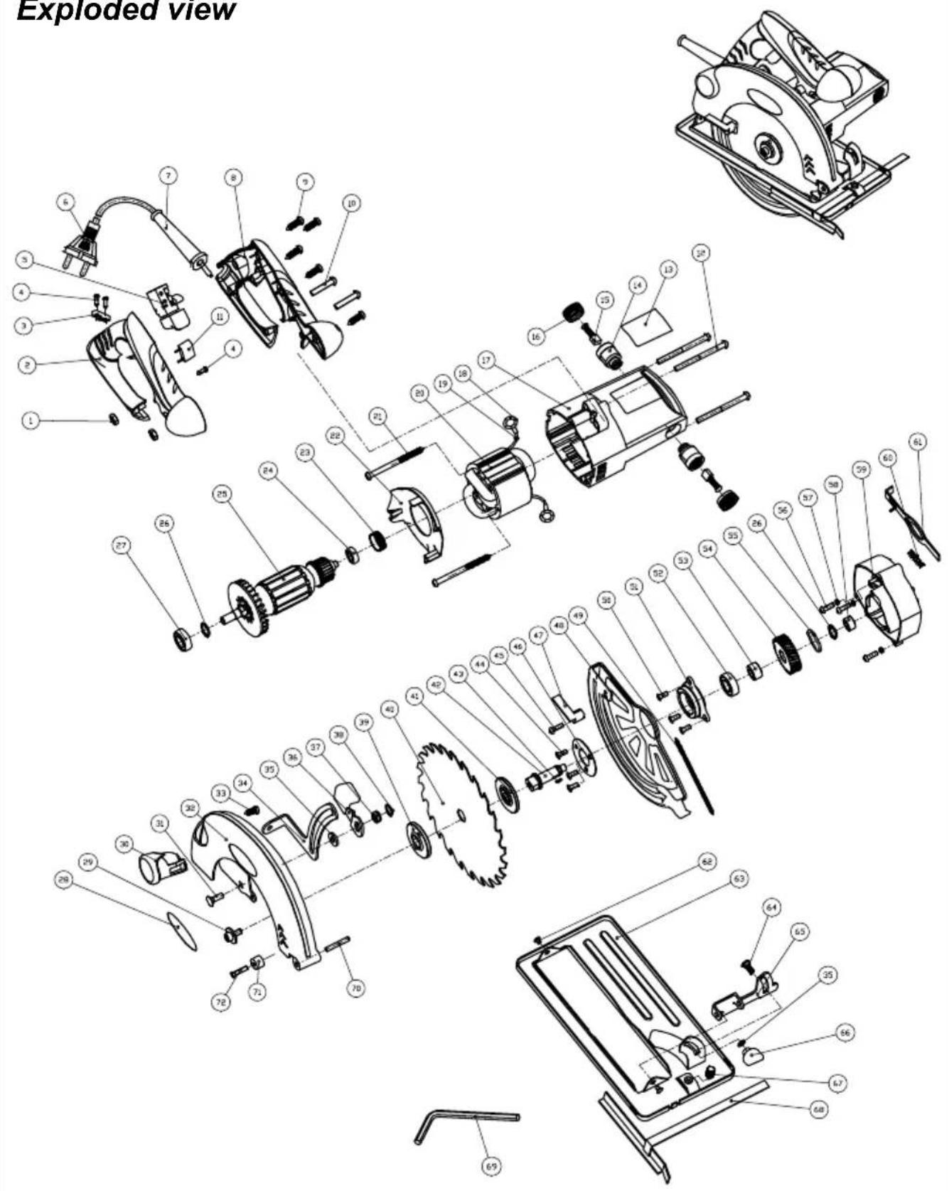 Exploded view 1 2 3 4 5 6 7 8 9 10 11 12 13 14 15 16 17 18 19 20 21 22 23 24 25 26 27 28 29 30 31 32 33 34 35 36 37 38 39 40 41 42 43 44 45 46 47 48 49 50 51 52 53 54 55 56 57 58 59 60 61 62 63 64 65 66 67 68 69