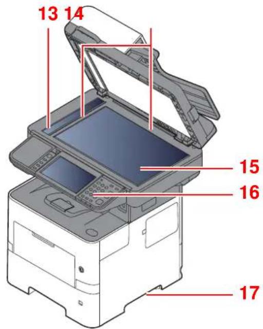 KYOCERA ECOSYS M3145idn - Maskinens ydre - 2
