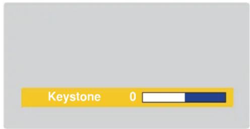 LG DX535 - Sådan bruger du funktionen Keystone - 1